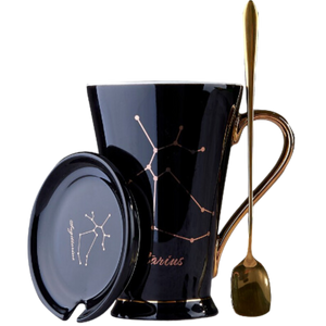 Cosmic Vibes Tea Collection: Zodiac Stardust Cup Set