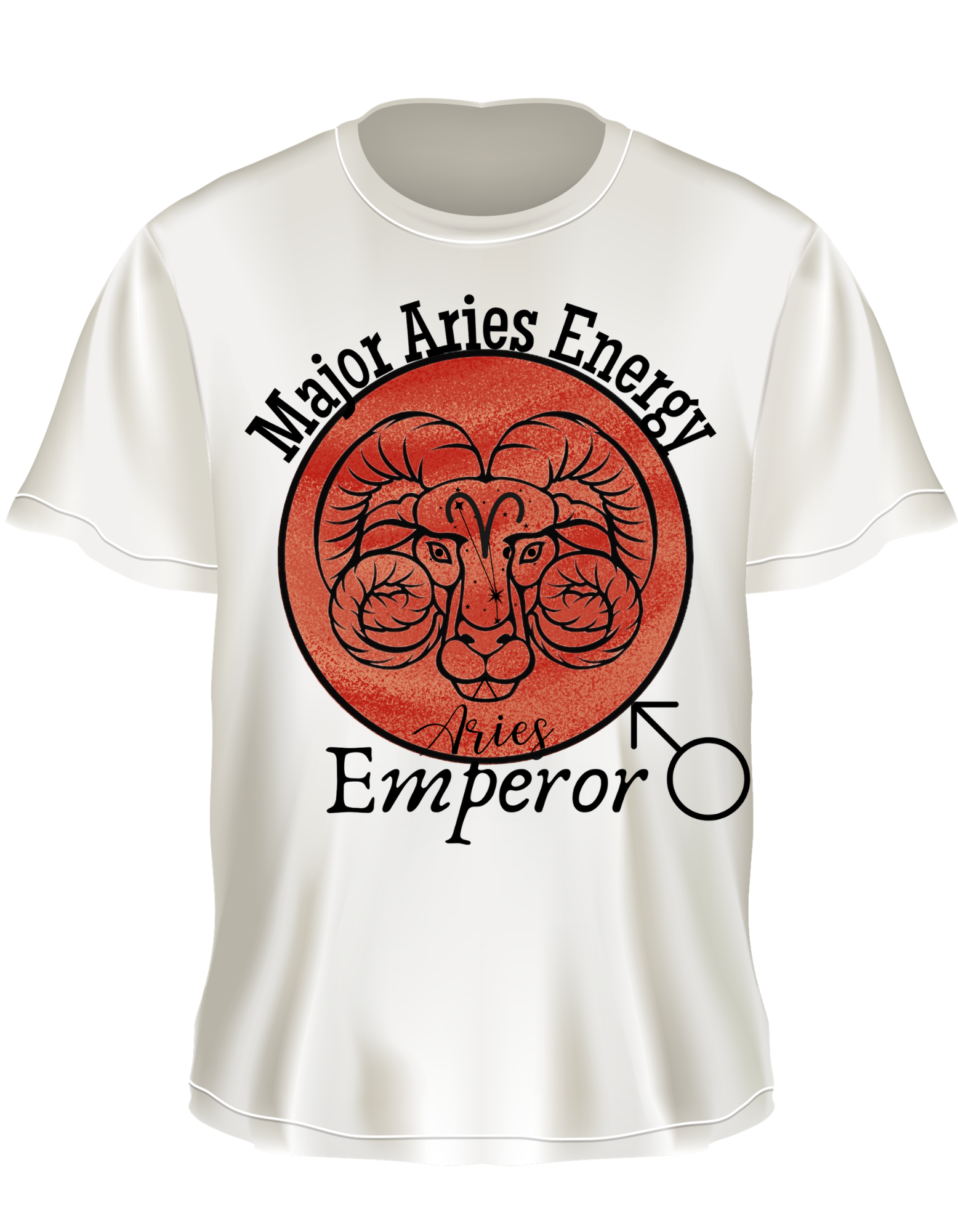 Major Aries Energy Zodiac Tee