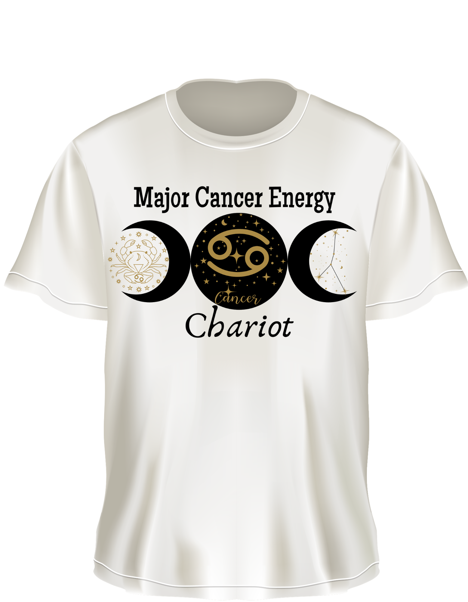 Major Cancer Energy Zodiac Tee