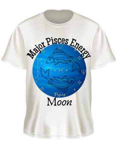 Major Pisces Energy Zodiac Tee